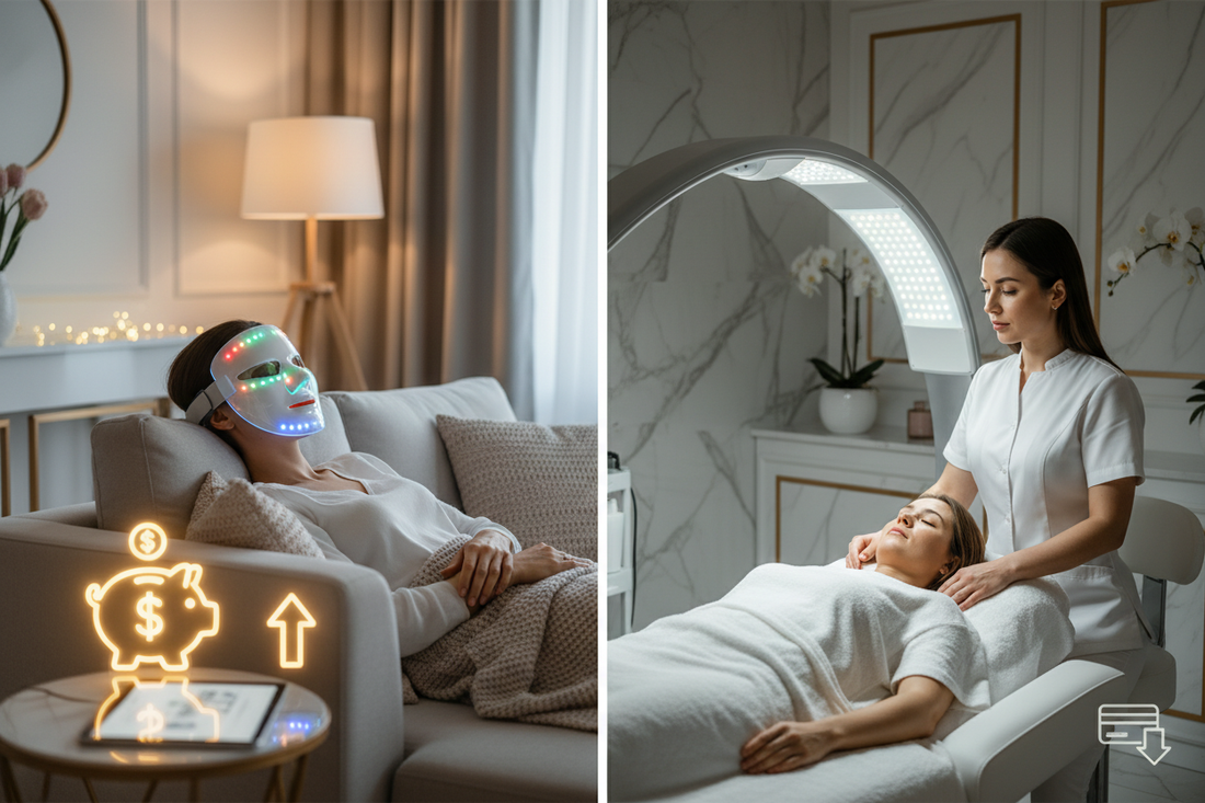 Home LED Mask vs Salon: Which Saves You Money?