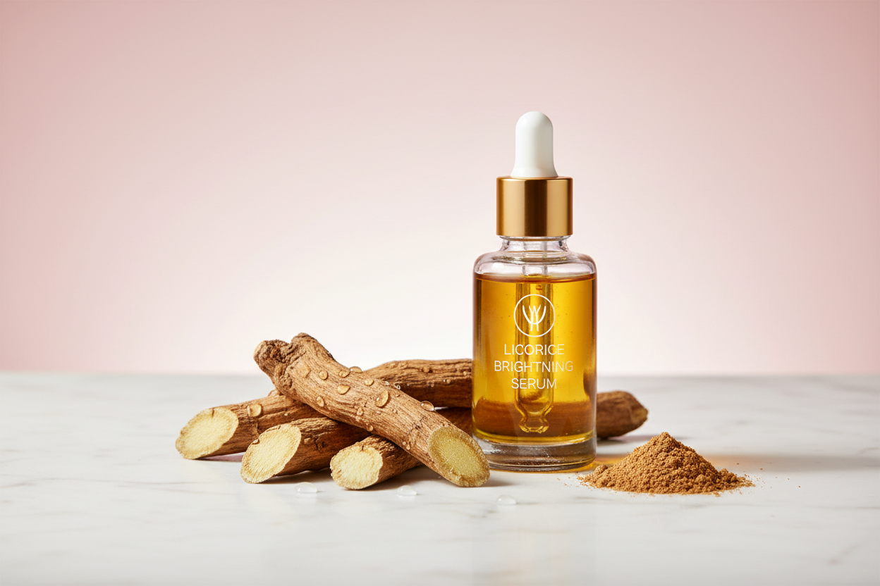 Licorice Extract for Sensitive Brightening: Calm Redness & Fade Post-Acne Marks