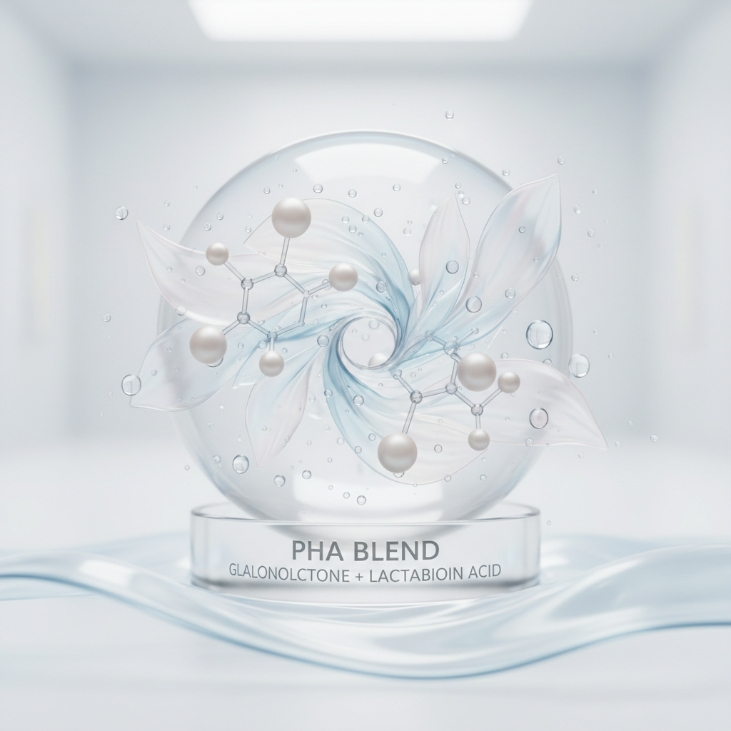 PHA Blend (Gluconolactone + Lactobionic Acid): Hydrating Peel for Sensitive Skin