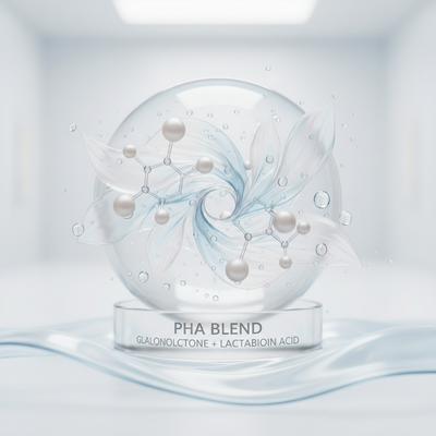PHA Blend (Gluconolactone + Lactobionic Acid): Hydrating Peel for Sensitive Skin